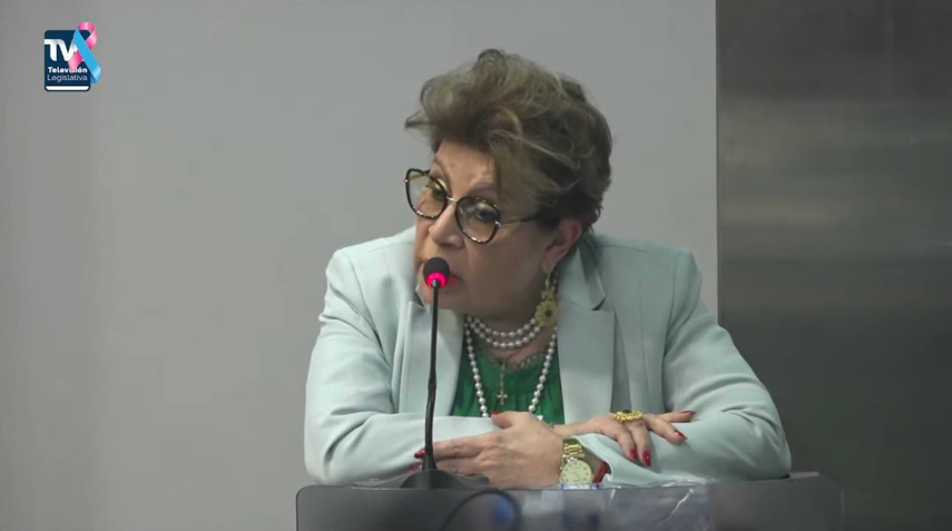 Diputados recomiendan unánimemente a Gisela Agurto para magistrada principal de la CSJ.