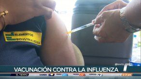 Realizan jornada de vacunación contra influenza en el Parque Omar