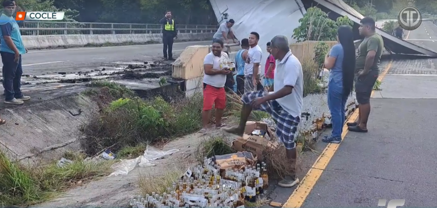 Accidente de tránsito en Río Hato