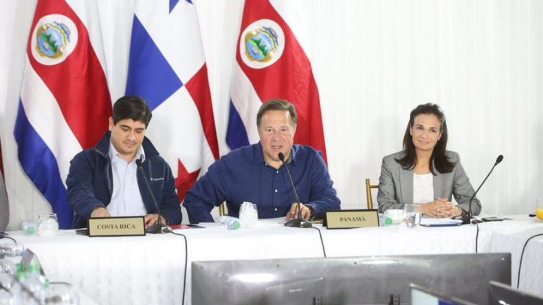 Presidentes de Panamá y Costa Rica se reúnen a fin de fortalecer relaciones bilaterales