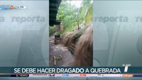Se registran inundaciones en Colón