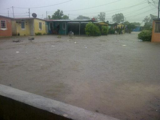 Afectaciones por fuerte lluvia y vientos en Panamá Centro y Este