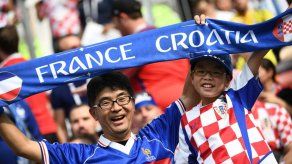 Francia y Croacia buscan el título mundial con sus equipos de gala