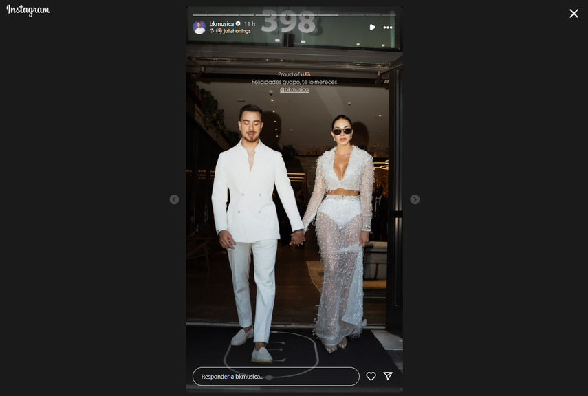 Historia de Instagram de BK Historia de Instagram de BK