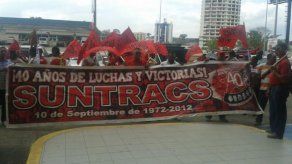 Suntracs marchará al Mitradel para solicitar reunión Suntracs marchará al Mitradel para solicitar reunión