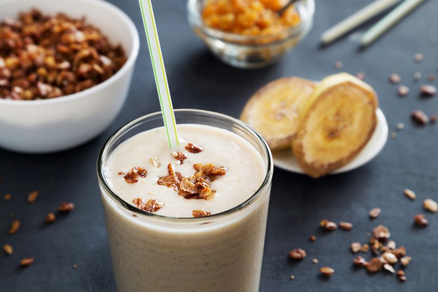 Cómo preparar un licuado de proteína para ganar masa muscular