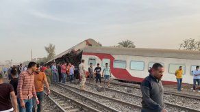 Al menos una decena de muertos en accidente ferroviario en Egipto