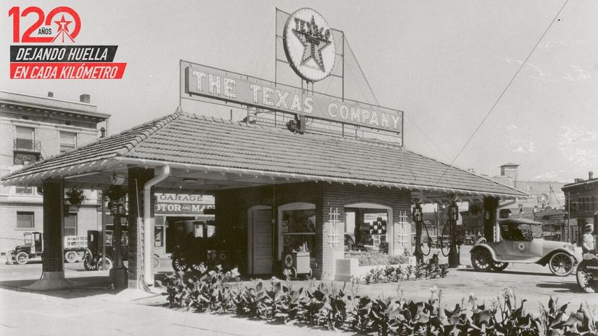 Texaco acompañando tu camino por generaciones.