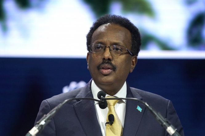 El presidente de Somalia