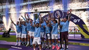 El Manchester City celebra título tras ganar al Chelsea