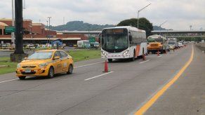 Continúan trabajos de señalización en el Corredor Norte a la altura de Albrook Continúan trabajos de señalización en el Corredor Norte a la altura de Albrook