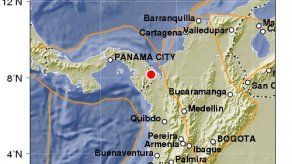 Se registra sismo de 6.0 grados de magnitud en Darién
