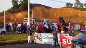 Reportan protestas y cierres de vías en distintos puntos del país
