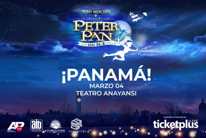 Espectáculo Peter Pan On Ice llegará a Panamá en marzo