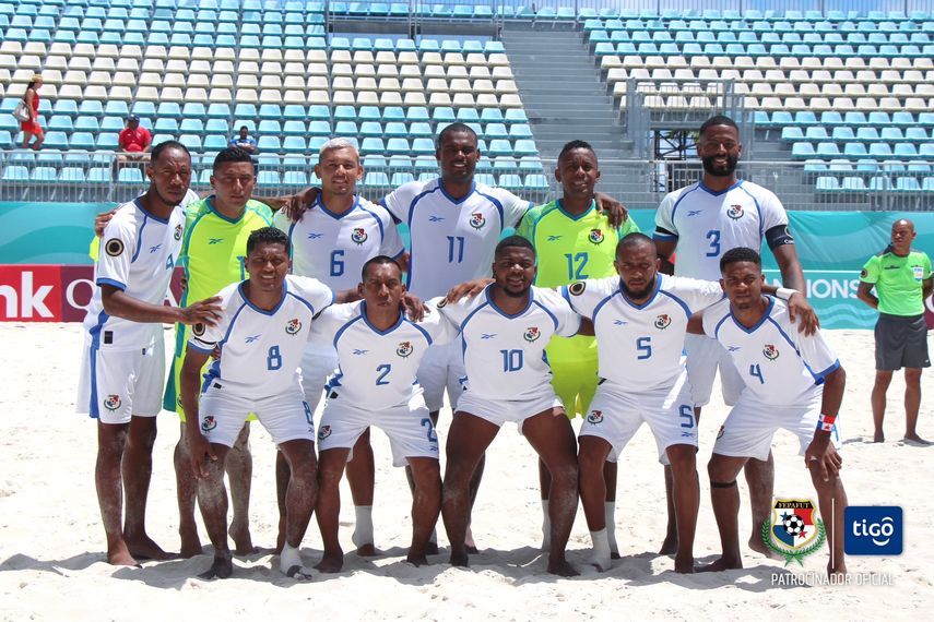 Panamá viene de atrás y le gana a Trinidad y Tobago en el Fútbol Playa