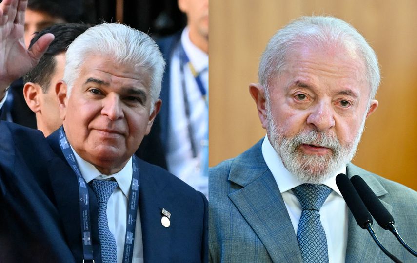 Presidente José Raúl Mulino y Luiz Lula da Silva