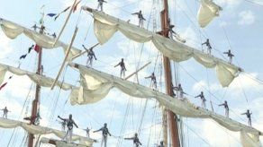 Buque escuela mexicano hace parada en Panamá antes de partir a Europa y Asia