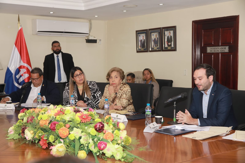 Diputados que conforman la Comisión de Credenciales de la Asamblea Nacional.