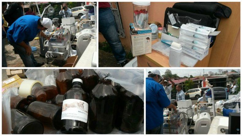 Minsa decomisa insumos médicos en una casa en Cerro Viento
