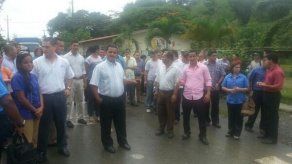 Docentes en colegio de Bocas del Toro en paro
