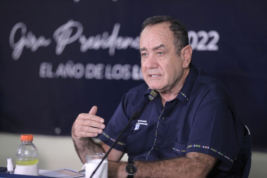 El presidente de Guatemala