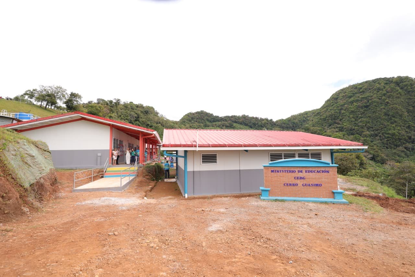 Centro Educativo Cerro Guásimo en la comarca Ngäbe Buglé.