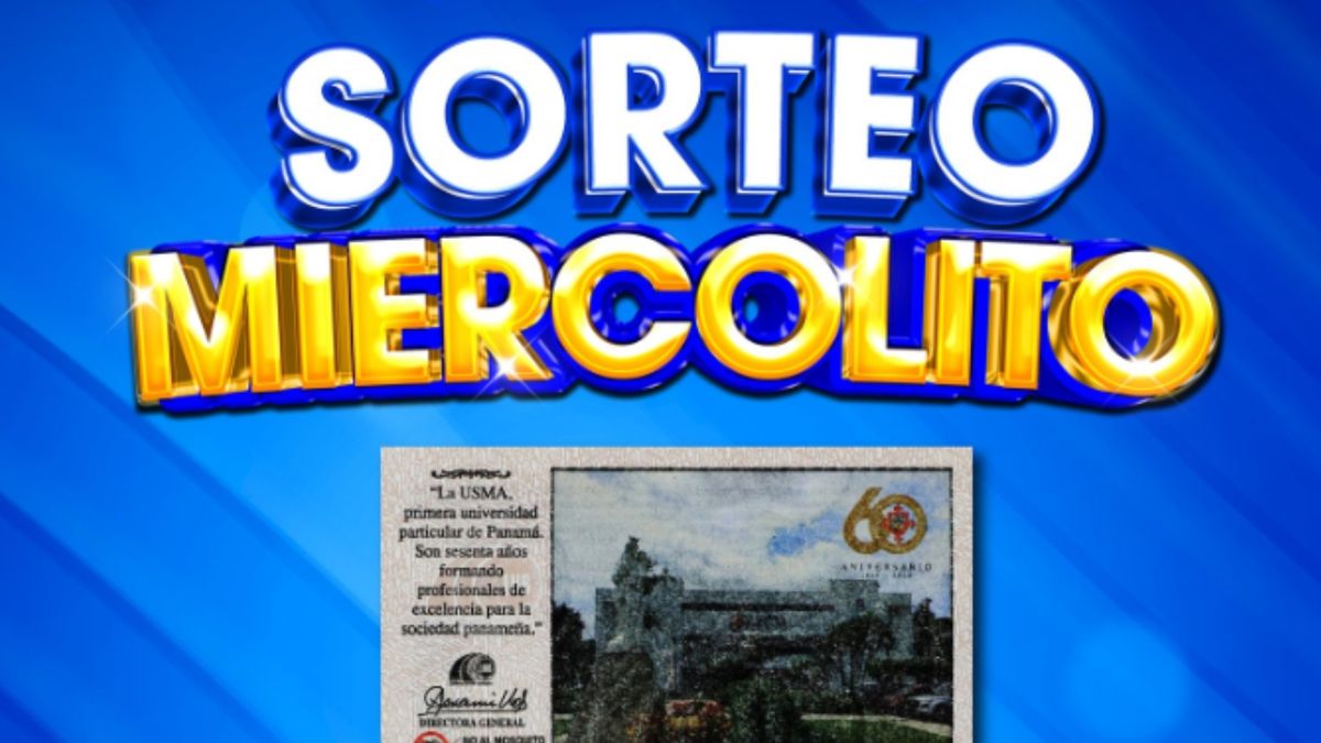 Sorteo miércolito del 28 de mayo de 2025 de la Lotería Nacional de Panamá.&nbsp;