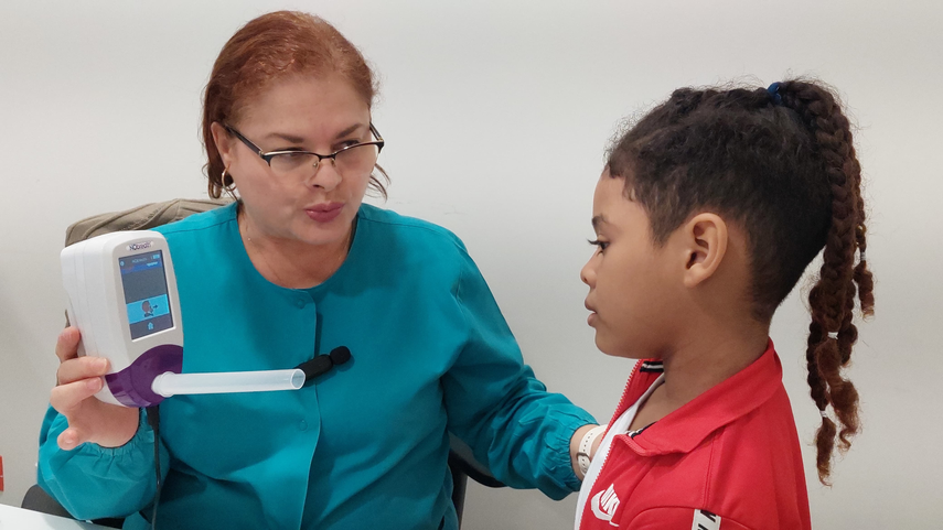 Nueva herramienta de problemas respiratorios para el Hospital Pediátrico.