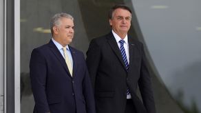 Iván Duque y Jair Bolsonaro, presidentes de Colombia y Brasil, respectivamente.
