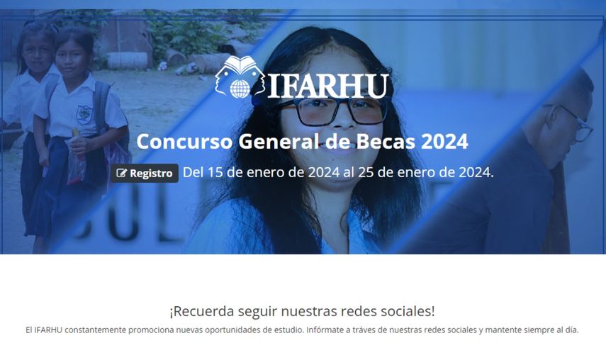 Formulario del IFARHU para el Concurso General de becas: Estos son los campos que debes llenar
