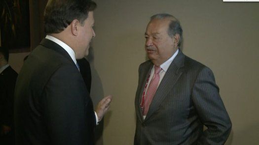 Carlos Slim llega a Panamá por II Cumbre Empresarial de las Américas