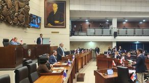 Asamblea Nacional en sesión permanente por debate del proyecto de Ley 163 de la CSS