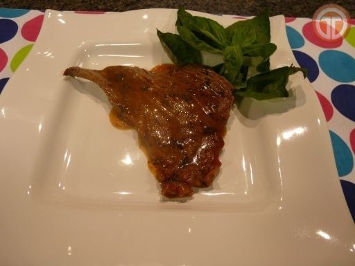 Res en salsa picante