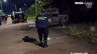 Encuentran auto incendiado en Pacora vinculado a investigación Encuentran auto incendiado en Pacora vinculado a investigación