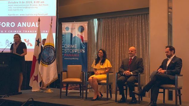 Abordan sobre comercio ilícito y crimen transnacional durante foro en Panamá