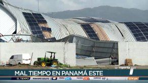 25 casas afectadas por desprendimiento de techos en Panamá Este
