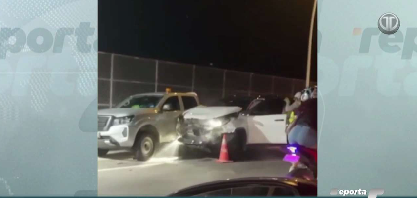Accidente en el Puente de Las Américas