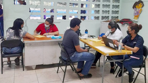 Funcionarios del Tribunal Electoral en las giras de identificación ciudadana