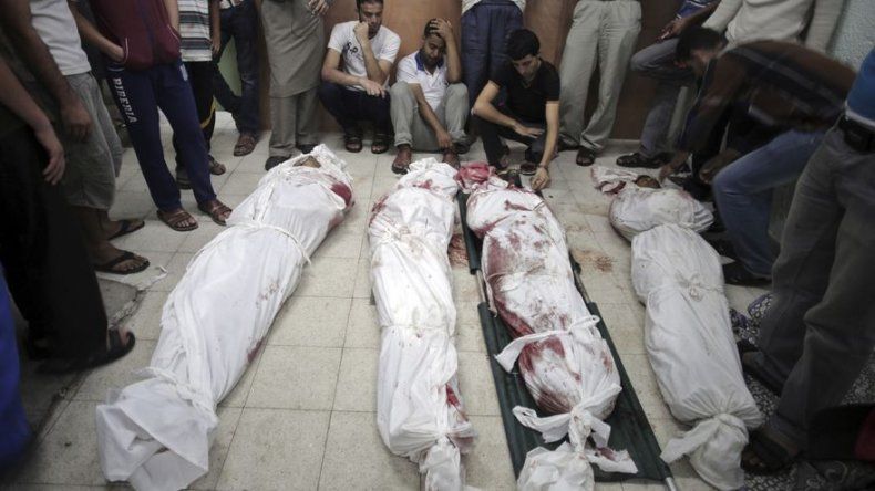 Proyectiles caen en escuela de la ONU en Gaza