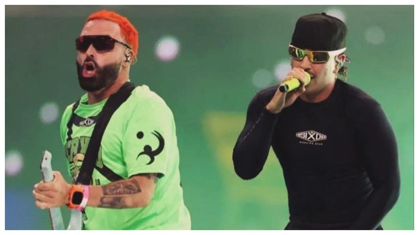 Ferxxo y su show en la Copa América 2024.