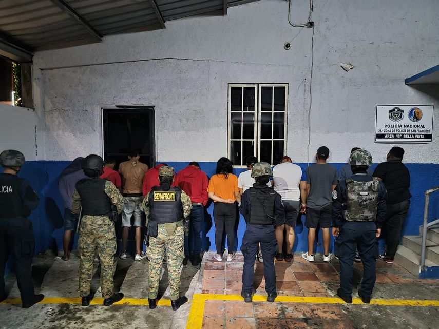 Detenidos por actos vandalicos en las manifestaciones en rechado a Minera Panamá.