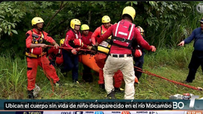 SINAPROC halla el cuerpo del menor desaparecido. SINAPROC halla el cuerpo del menor desaparecido.