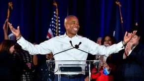 Eric Adams, alcalde electo de Nueva York.