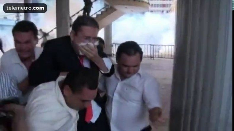 Disturbios en Congreso de Honduras