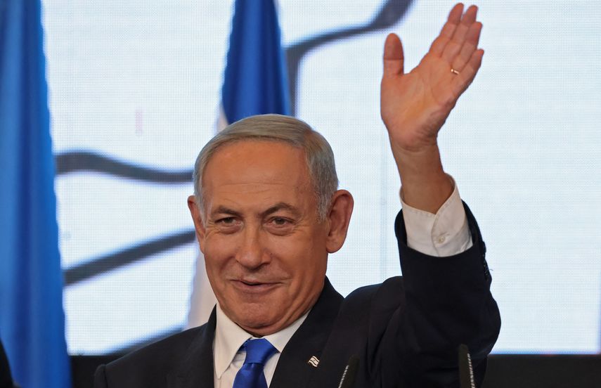 El ex primer ministro israelí Benjamin Netanyahu.