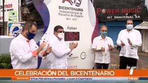 Activan 4 relojes con cuenta regresiva hacia el Bicentenario de la Independencia de Panamá de España