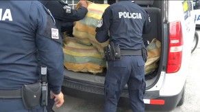 Decomisan 103 paquetes de presunta droga en Las Uvas de San Carlos, un detenido Decomisan 103 paquetes de presunta droga en Las Uvas de San Carlos, un detenido