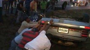 Se vuelca un vehículo en Arraiján