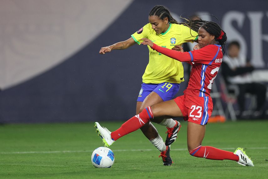 Copa Oro W 2024: Panamá fue goleada por Brasil en el cierre de la fase de grupos