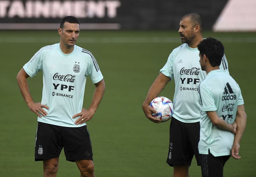 Lionel Scaloni habló en conferencia de prensa en la previa al partido en Qatar 2022.